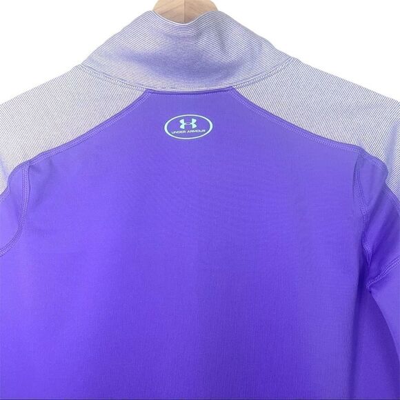 Under Armour Cold Gear Mock Neck Athletic Top - Picture 6 of 7